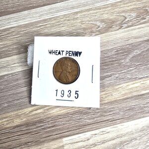 1935 Wheat Penny Rare Coins Collectibles
